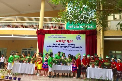 Thành Công B nói không với rác thải nhựa