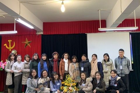 Vui mừng chào đón đoàn thực tập sư phạm Khoa Giáo dục Tiểu học - Trường Đại học Sư phạm Hà Nội