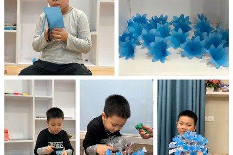 Các hoạt động kĩ năng sống thú vị lồng ghép trong các buổi trực tuyến của học sinh trường Tiểu học Thành Công B