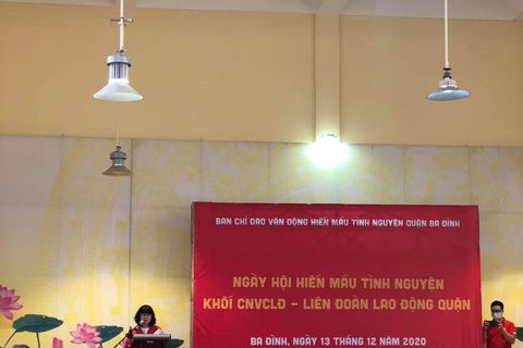 Tiểu học Thành Công B tham gia "Hiến Máu nhân đạo năm 2020"