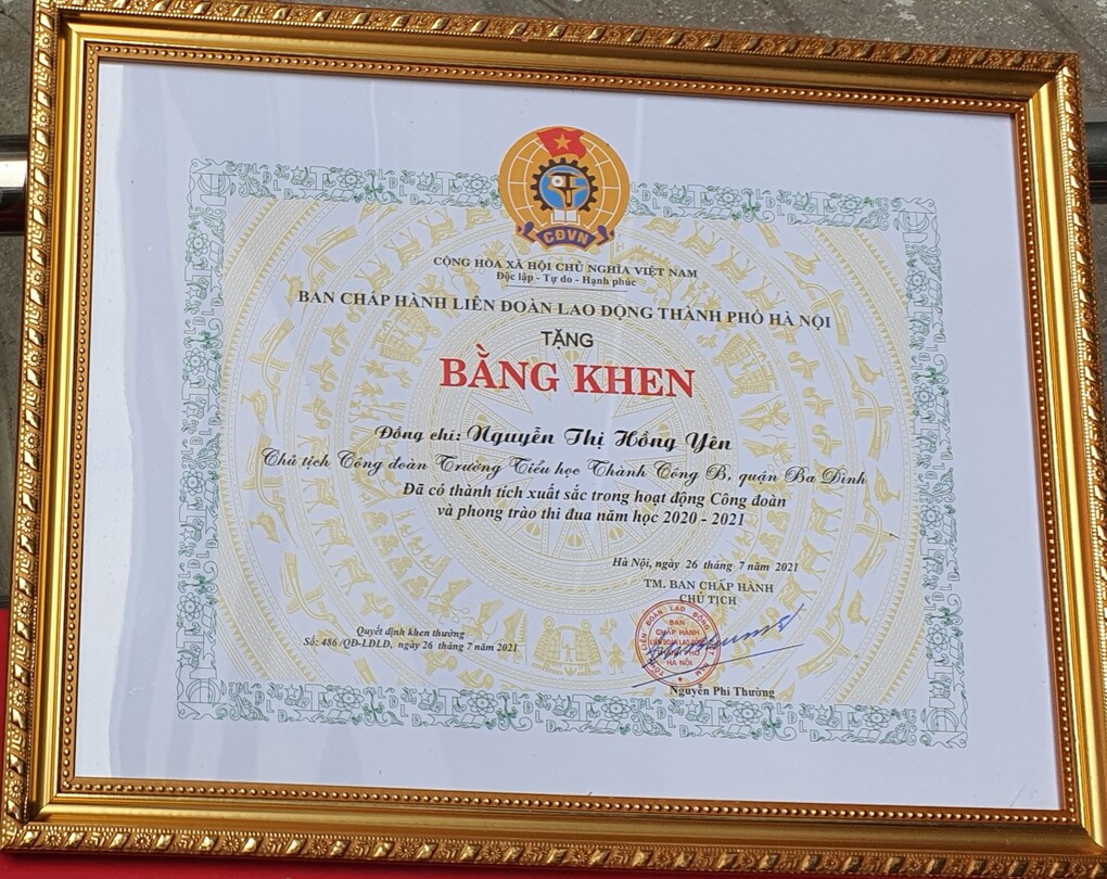 Niềm vui chào năm mới của Trường Tiểu học Thành Công B