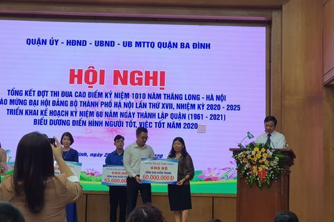 Trường Tiểu học Thành Công B hướng về miền Trung ruột thịt