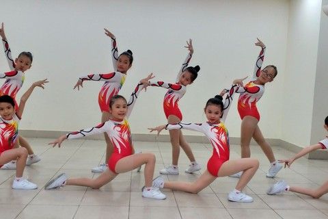 Trường Tiểu học Thành Công B giành nhiều huy chương tại Giải thể dục Aerobic học sinh phổ thông cấp Thành phố