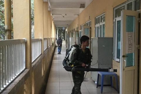 Lịch phun khử khuẩn trường học ngày 6/5-7/5/2020