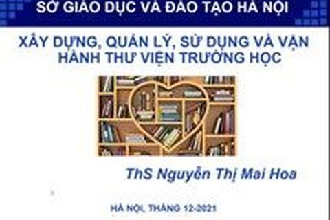 Trường Tiểu học Thành Công B tham gia chuyên đề “Xây dựng, quản lý và sử dụng thư viện hiệu quả” do PGDĐT quận Ba Đình tổ chức