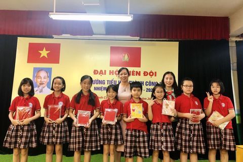 Liên đội Trường Tiểu học Thành Công B  tổ chức Đại hội Liên đội nhiệm kỳ năm học 2020-2021