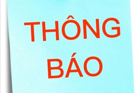 THÔNG BÁO: Tạm dừng đến trường từ ngày 04/05/2021 cho đến khi có thông báo mới