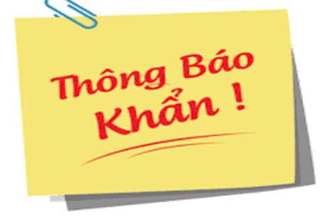 Thông báo về việc cho học sinh nghỉ nhằm đảm bảo công tác phòng, chống dịch bệnh COVID-19 của trường TH Thành Công B