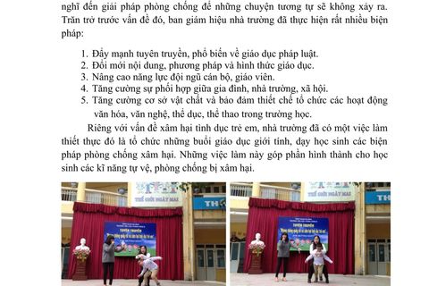 Phòng chống xâm hại trẻ em – Một vấn đề cần được quan tâm