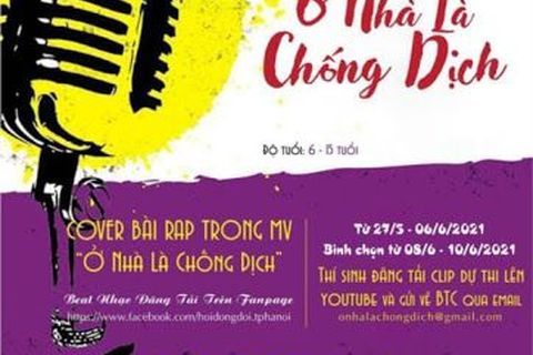 Cuộc thi “Rap kids, 2021” phiên bản thiếu nhi Thủ đô
