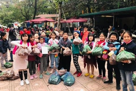 Giải cứu khoai lang – sự chung tay sẻ chia đẹp đẽ của Trường Tiểu học Thành Công B