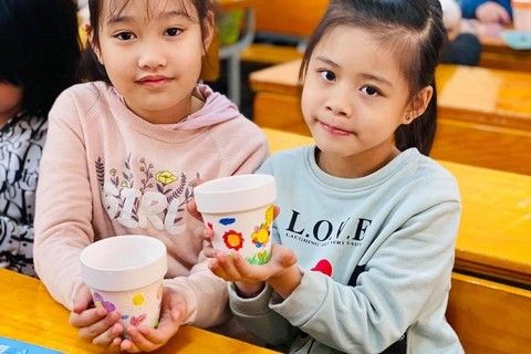 Lễ Sơ kết học kì I năm học 2020 – 2021 tại trường Tiểu học Thành Công B