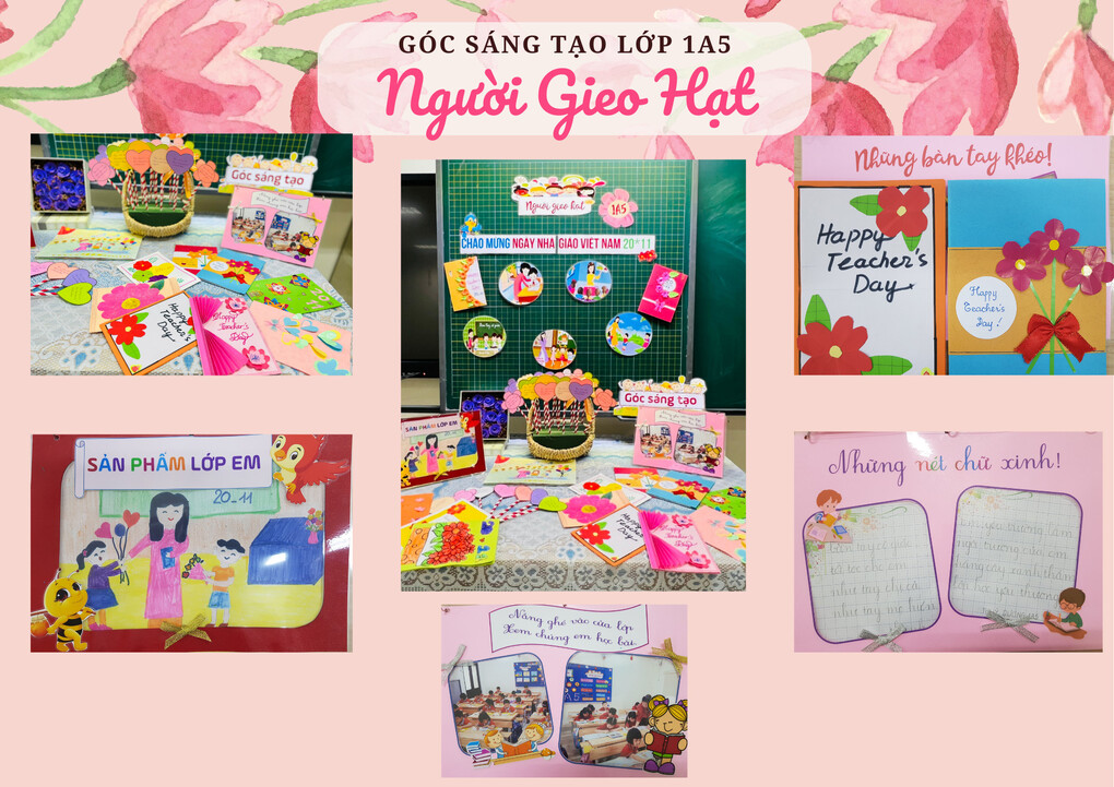 Góc sáng tạo lớp 1A5