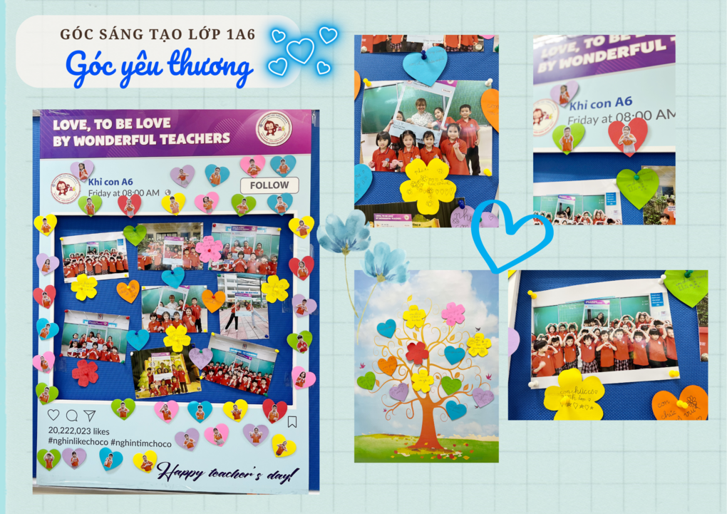 Góc sáng tạo lớp 1A6