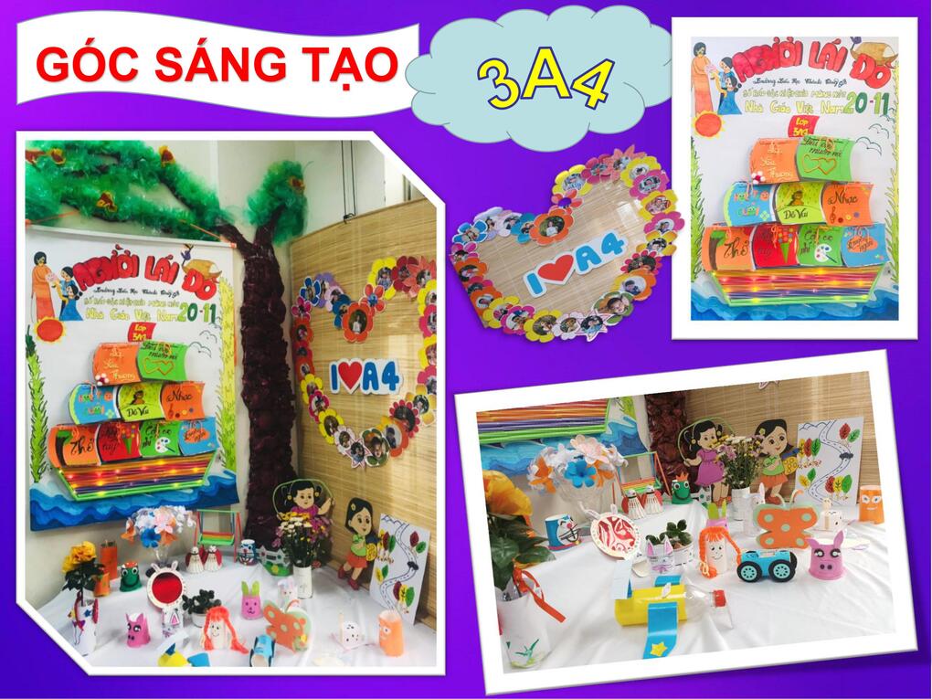 Góc sáng tạo lớp 3A4