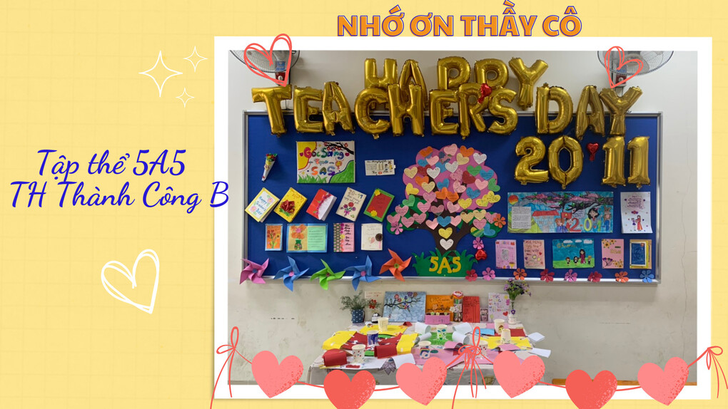 Góc sáng tạo lớp 5A5