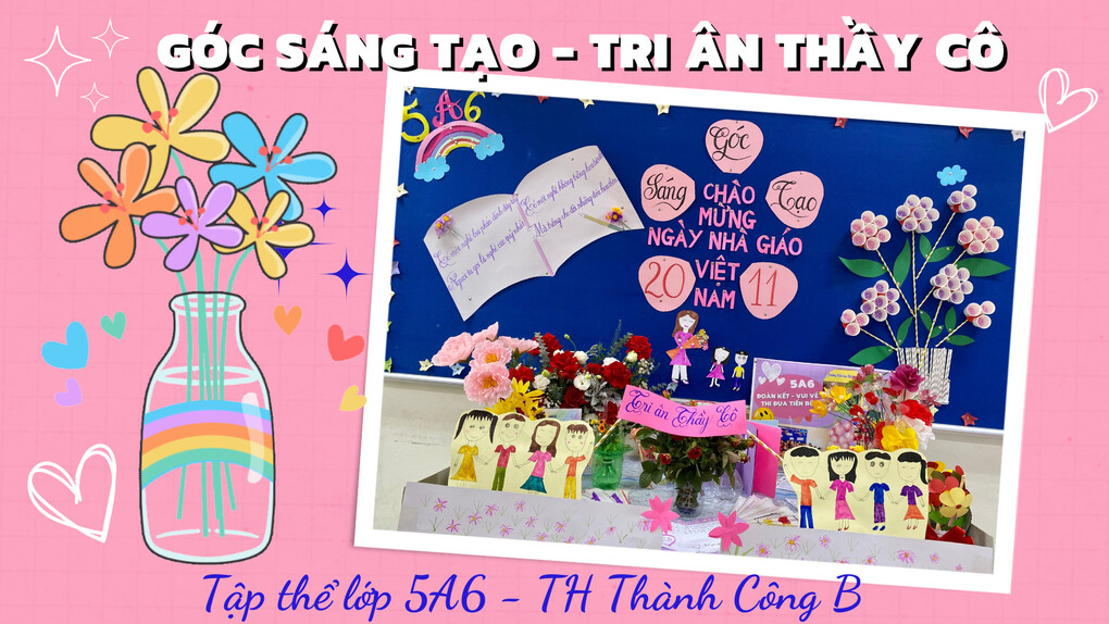 Góc sáng tạo lớp 5A6