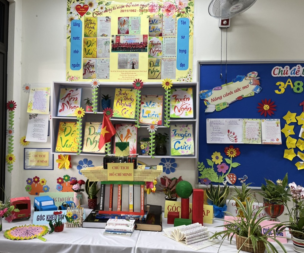 Góc sáng tạo lớp 3A8