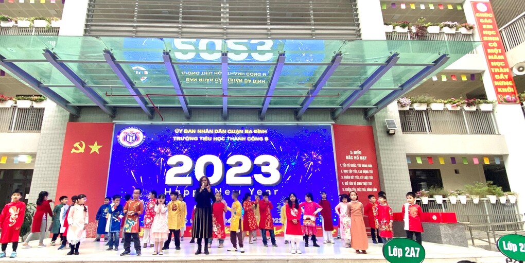 Tưng bừng những hoạt động chào Xuân 2023 của thầy trò trường Tiểu học Thành Công B