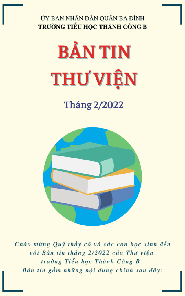 Bản tin Thư viện tháng 2/2022