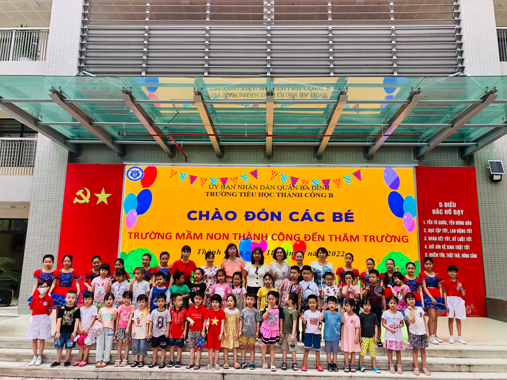 Buổi giao lưu – trải nghiệm đáng nhớ của học sinh trường mầm non