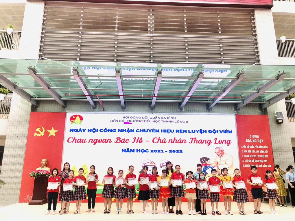 Ngày Hội công nhận chuyên hiệu Rèn luyện đội viên