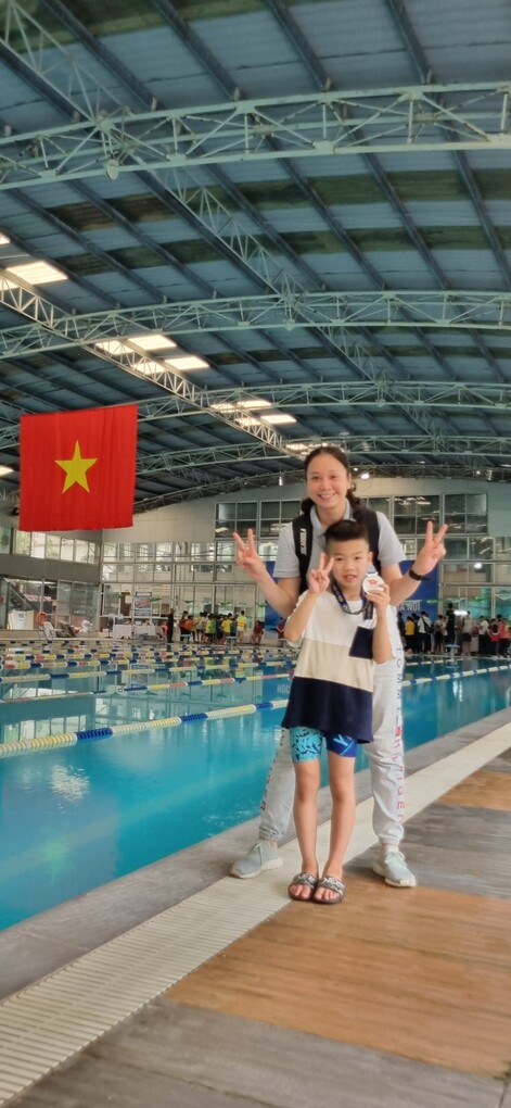 Chúc mừng học sinh Võ Quang Minh đạt Huy chương Bạc Giải bơi học sinh phổ thông thành phố Hà Nội năm học 2022-2023