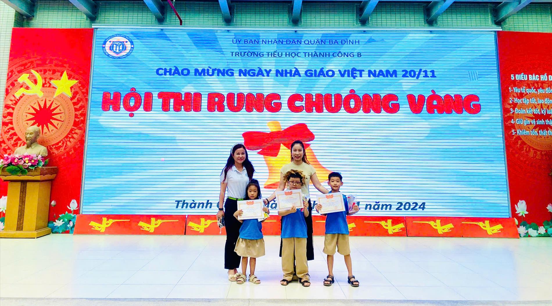 Khối 1 tỏa sáng trong Cuộc thi Rung Chuông Vàng