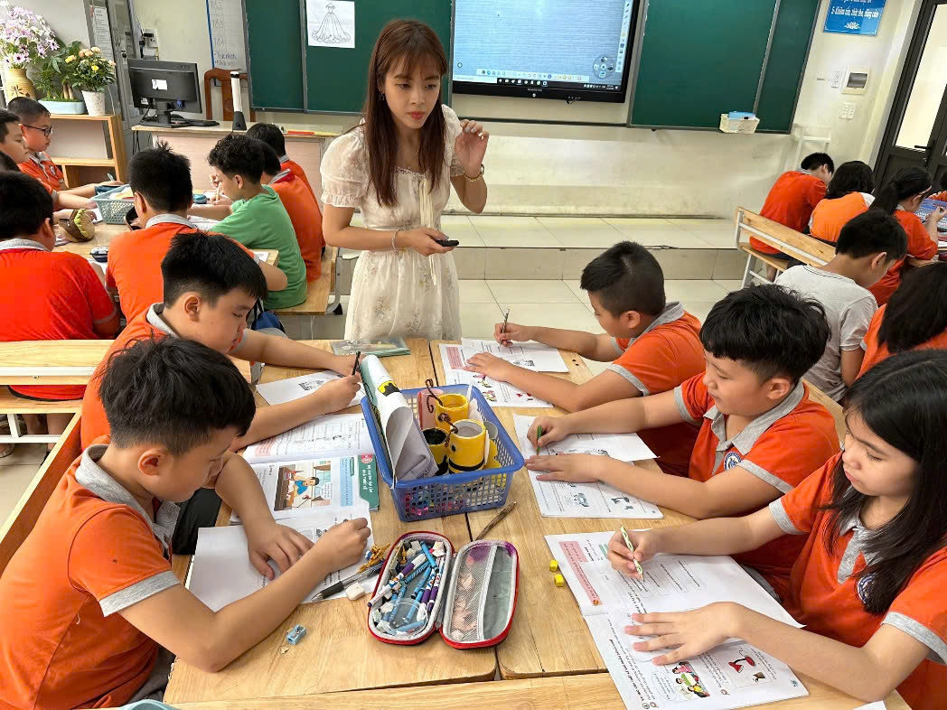 Ấn tượng tiết chuyên đề môn Công nghệ của cô giáo lớp 5