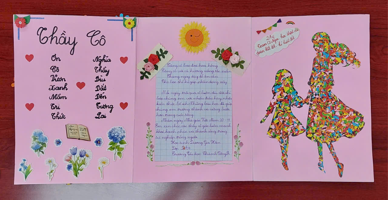 Học sinh khối Hai tưng bừng hướng ứng cuộc thi “Nét đẹp thầy trò”