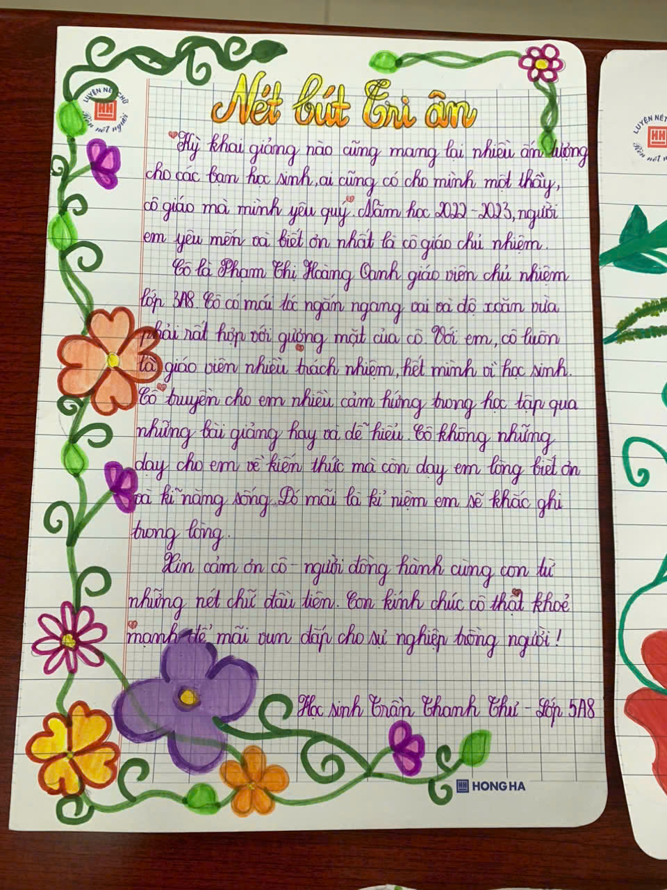 Học sinh Khối 5 trường Tiểu học Thành Công B tích cực tham gia cuộc thi “Nét đẹp thầy trò” chào mừng Ngày nhà giáo Việt Nam