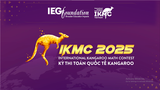 Kỳ thi Toán quốc tế Kangaroo - IKMC 2025