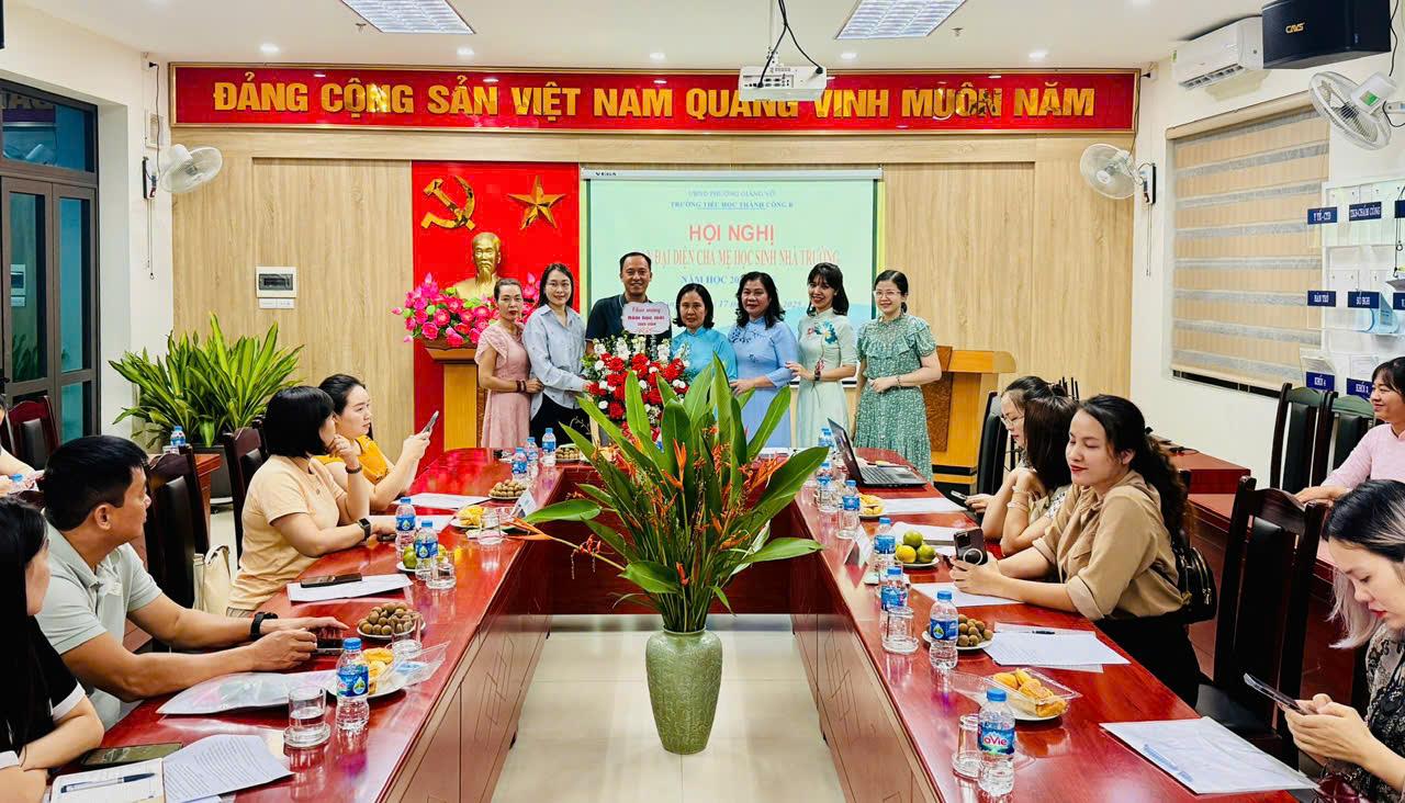 Trường Tiểu học Thành Công B – Gắn kết gia đình và nhà trường vì hành trình trưởng thành của học sinh