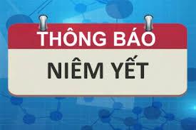 Thông báo niêm yết công khai Kết quả chỉ định thầu: Cung cấp suất ăn cho học sinh Trường Tiểu học Thành Công B năm học 2025 - 2026