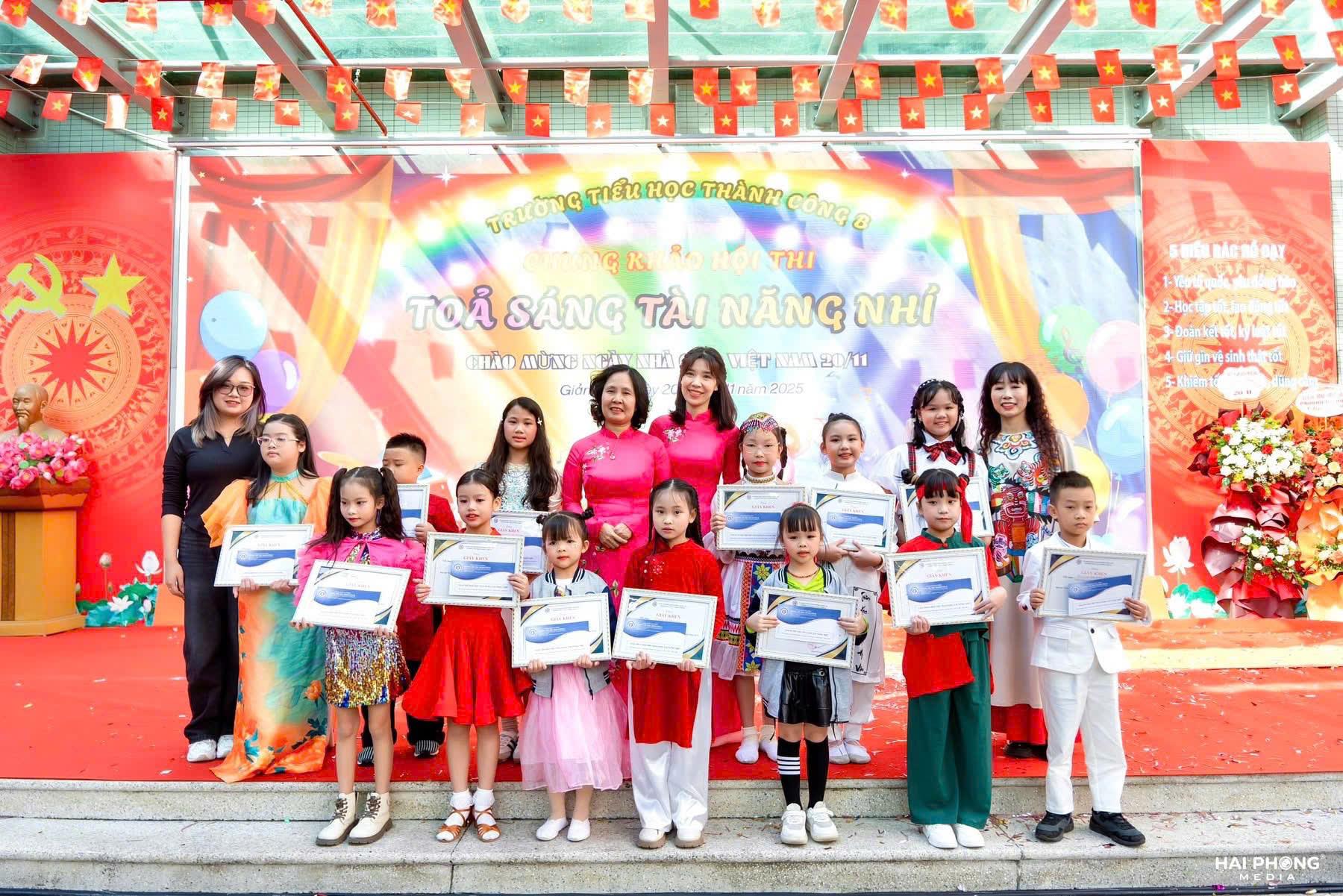 SÔI ĐỘNG CHUNG KHẢO “TỎA SÁNG TÀI NĂNG NHÍ  CHÀO MỪNG NGÀY NHÀ GIÁO VIỆT NAM 20/11