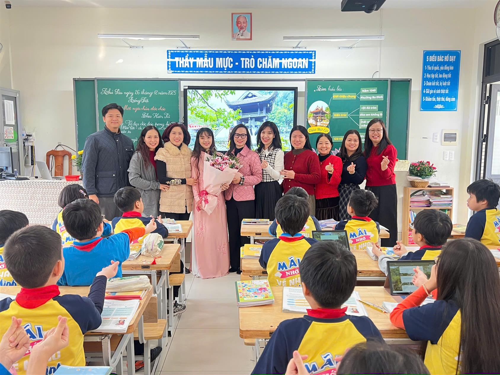 LAN TỎA GIÁ TRỊ DI SẢN QUA TIẾT DẠY ĐỌC “MỘT NGÔI CHÙA ĐỘC ĐÁO”