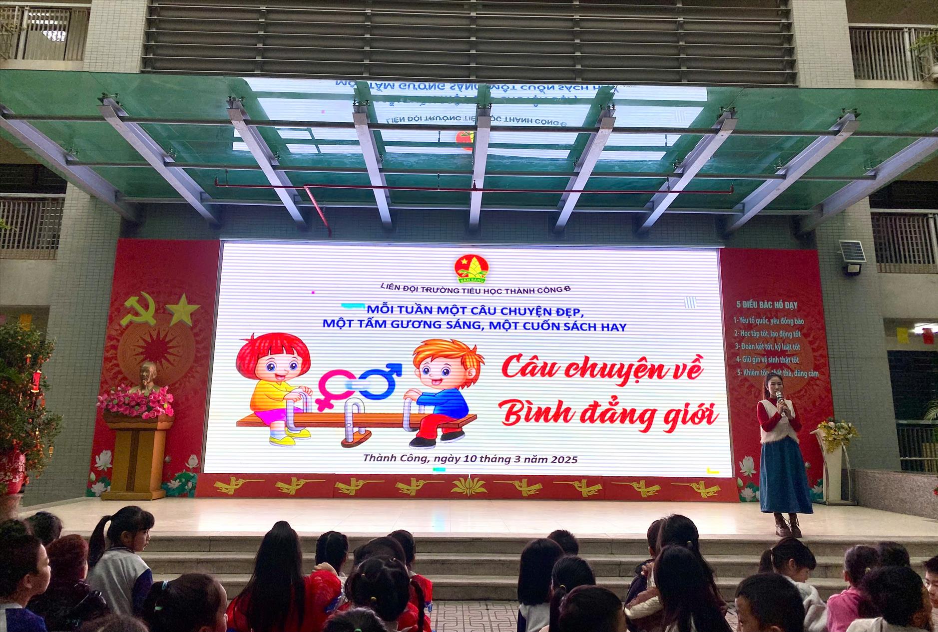 Sinh hoạt đầu tuần – Mỗi ngày một câu chuyện hay, một bài học có ý nghĩa: Bình đẳng giới