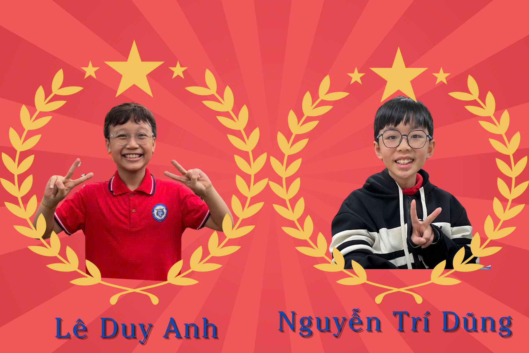 Tự hào học sinh 4A5 đạt giải trong cuộc thi Đấu trường Toán học và Tiếng Anh cấp Quận