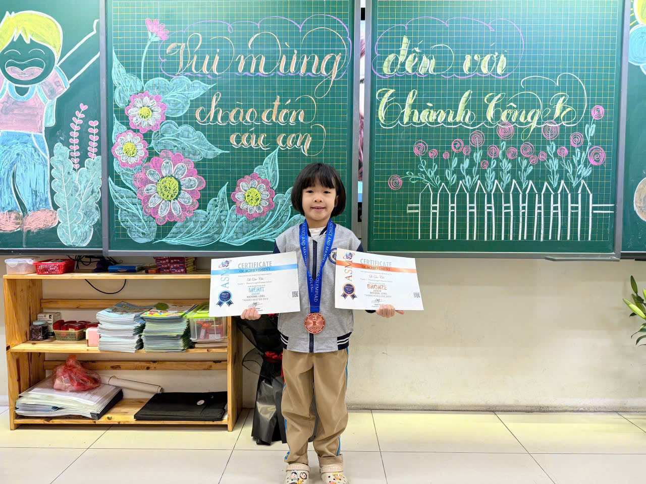 Một ngôi sao nhỏ đang dần tỏa sáng rực rỡ: Lê Quế Chi – Lớp 1A4