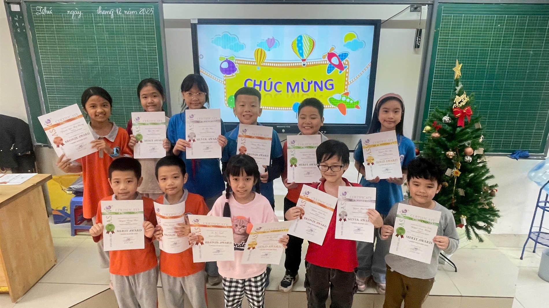 Bứt phá thành tích trong HKI – Lớp 4A5 tự tin chinh phục các sân chơi trí tuệ