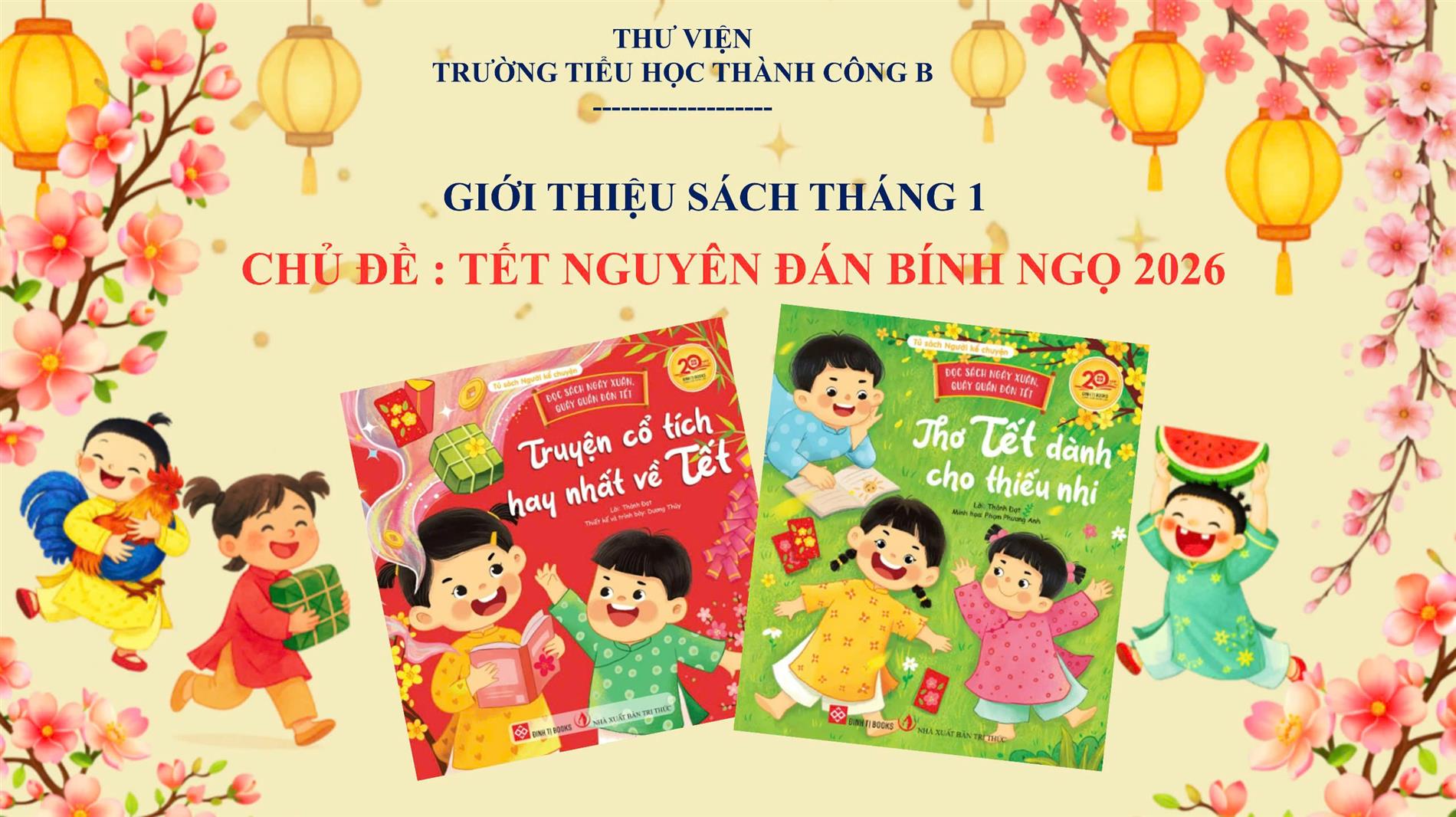 📚 GIỚI THIỆU SÁCH THÁNG 1