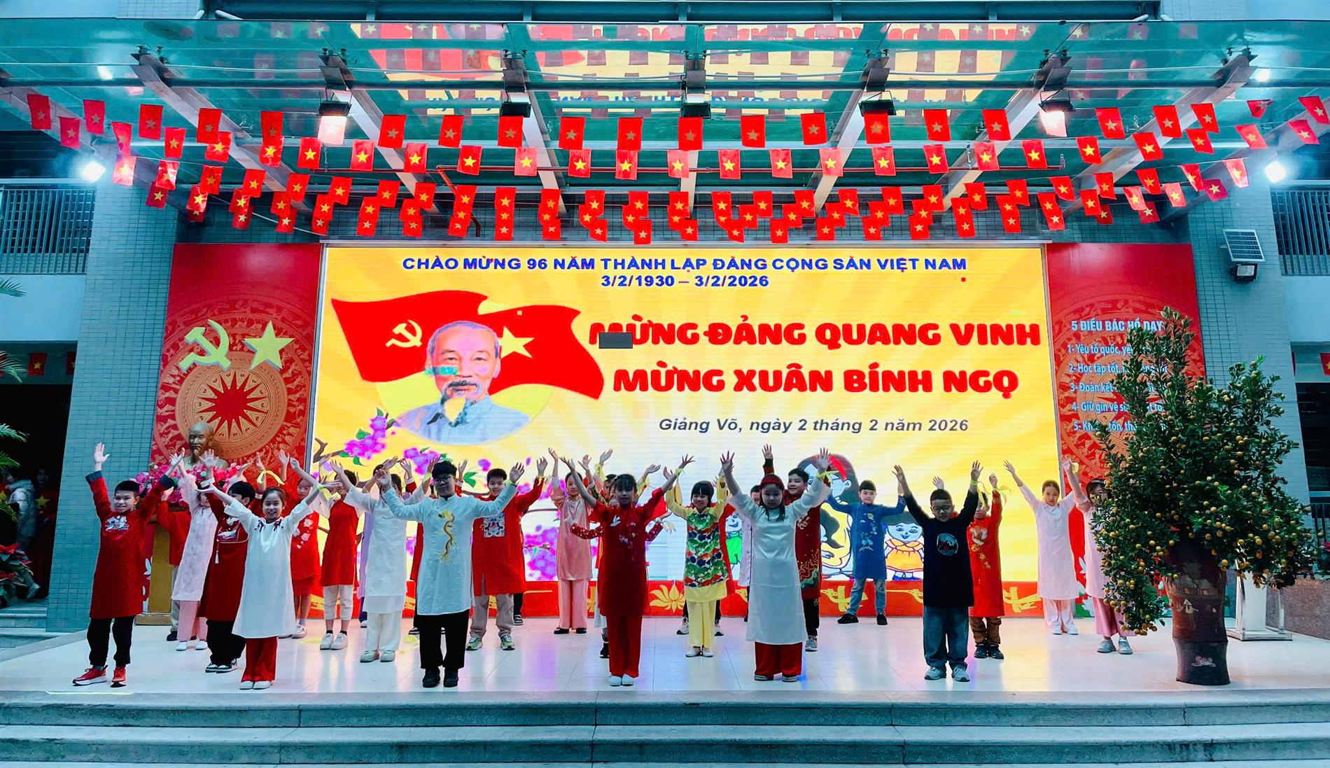 SINH HOẠT ĐẦU TUẦN HƯỚNG TỚI KỈ NIỆM NGÀY THÀNH LẬP ĐẢNG 03/2/1930 – 03/2/2026