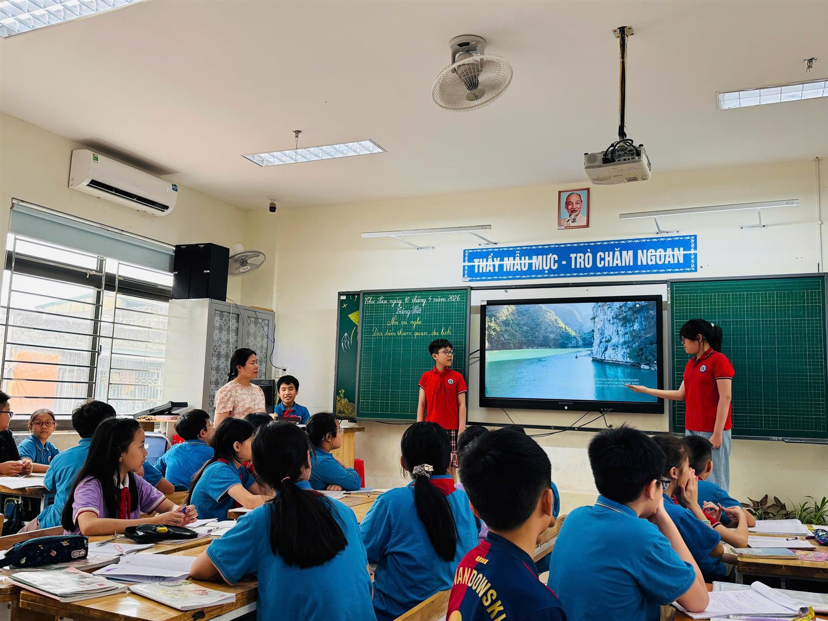 Hành trình khám phá các miền đất nước qua tiết chuyên đề Tiếng Việt lớp 5