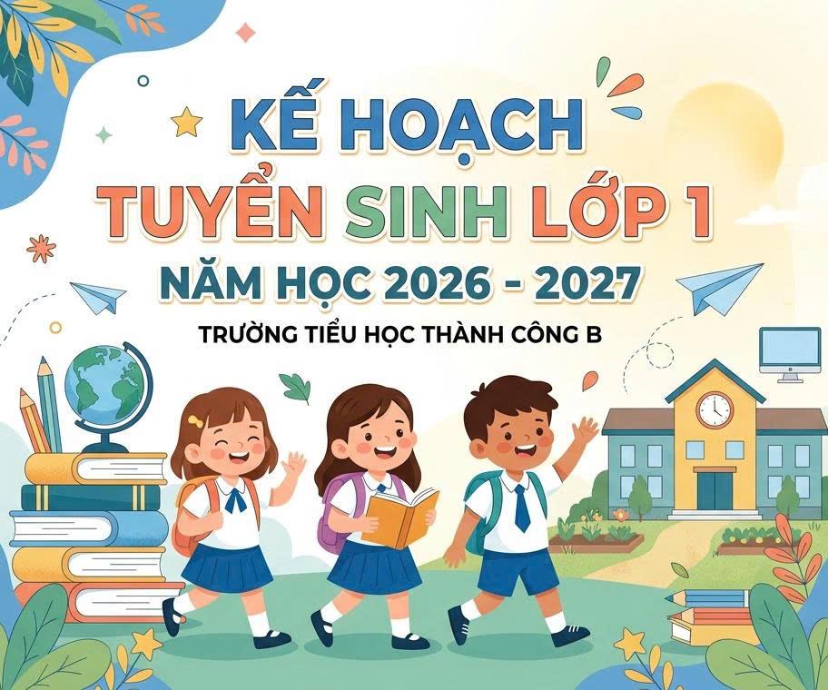 Kế hoạch tuyển sinh năm học 2026-2027