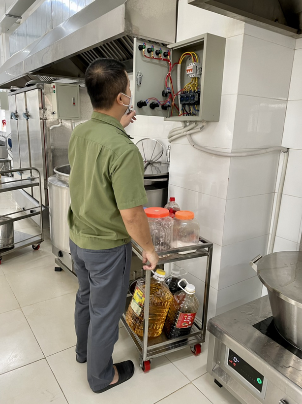 A person pushing a shopping cart
Description automatically generated with medium confidence